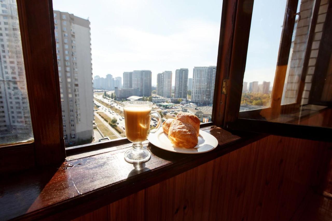 Сонячна Квартира На Княжому Затоні Kiev Exterior foto